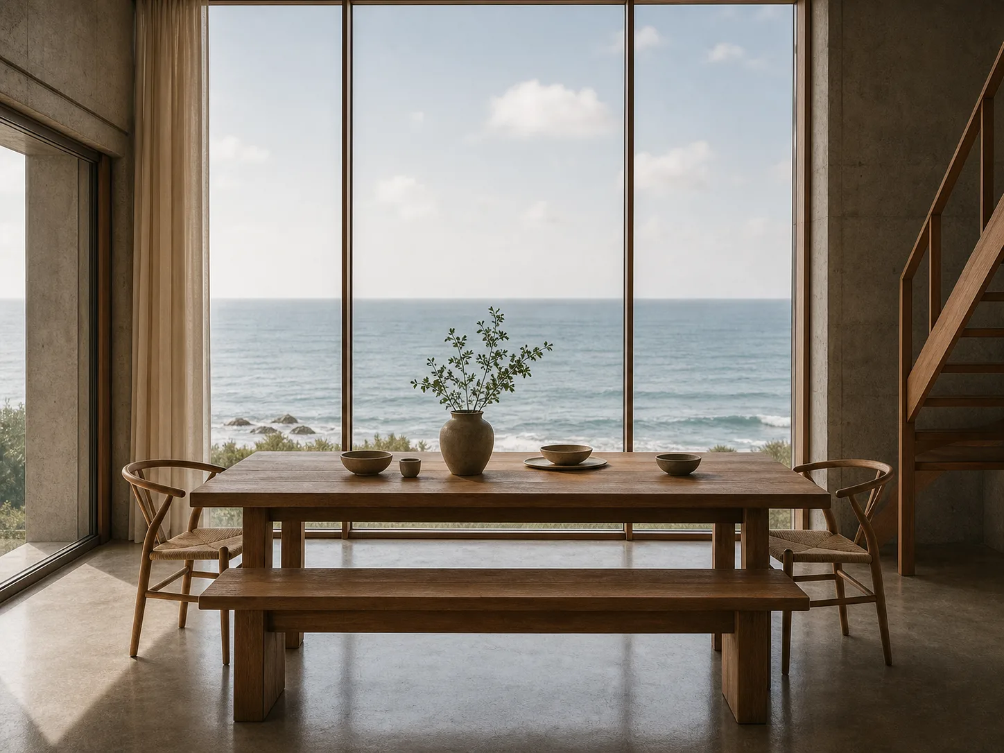 面海餐桌